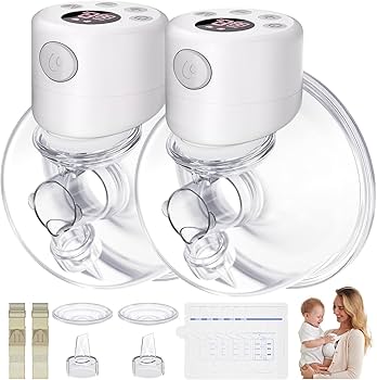 Hands-Free Wearable Breast Pump – Quiet, Painless & Electric